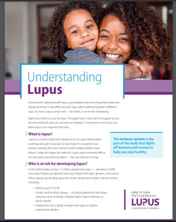 “Unraveling the Mystery: Deepening Our Grasp on Lupus and Its Impact” - United Together Lupus Foundation, Saginaw MI