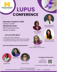 Lupus Conference in Detroit w/U of M School of Medicine - United Together Lupus Foundation, Saginaw MI (photo 4)