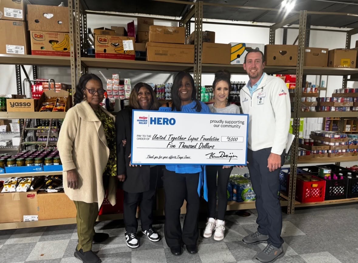 Meijer community giving event for lupus support